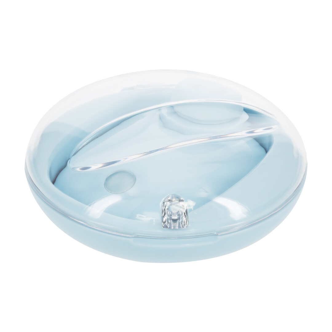 Dreamsicle – Compact AirTap Vibrator met Twee Hoofdaccessoires – Blauw