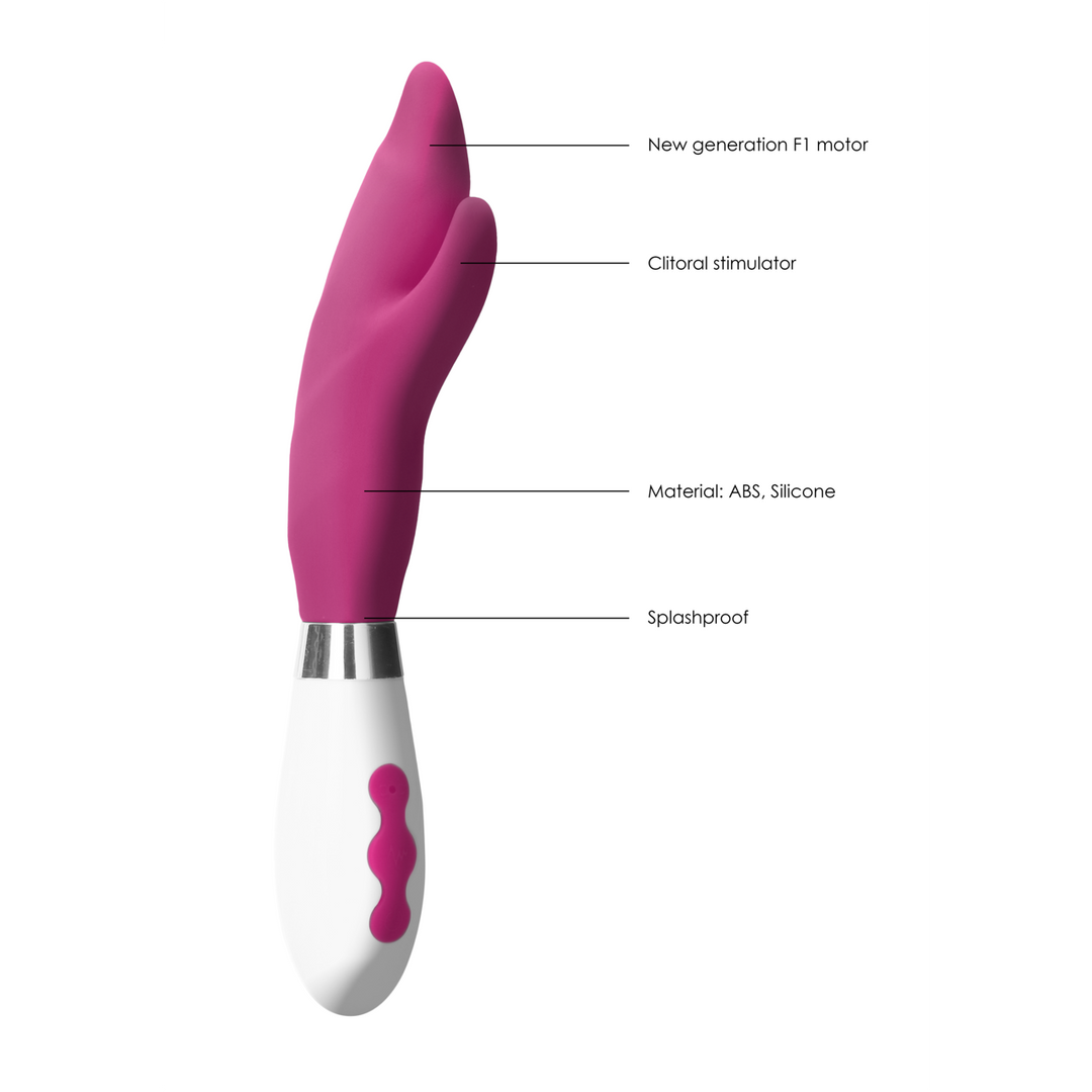Athos – Oplaadbare Clitorisstimulator en Vibrator – Roze