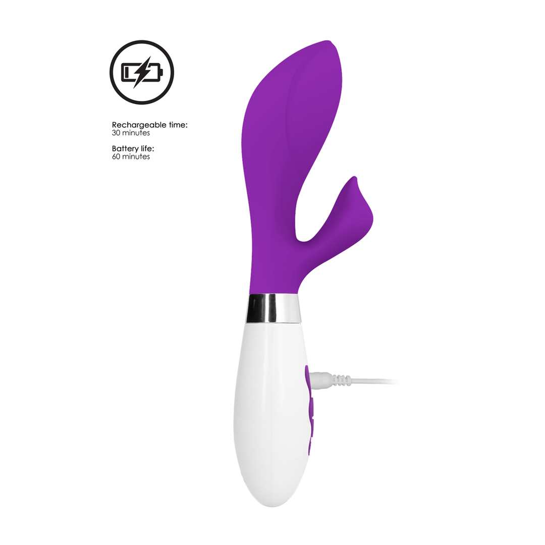 Achelois – Oplaadbare Clitorisstimulator en Vibrator – Paars