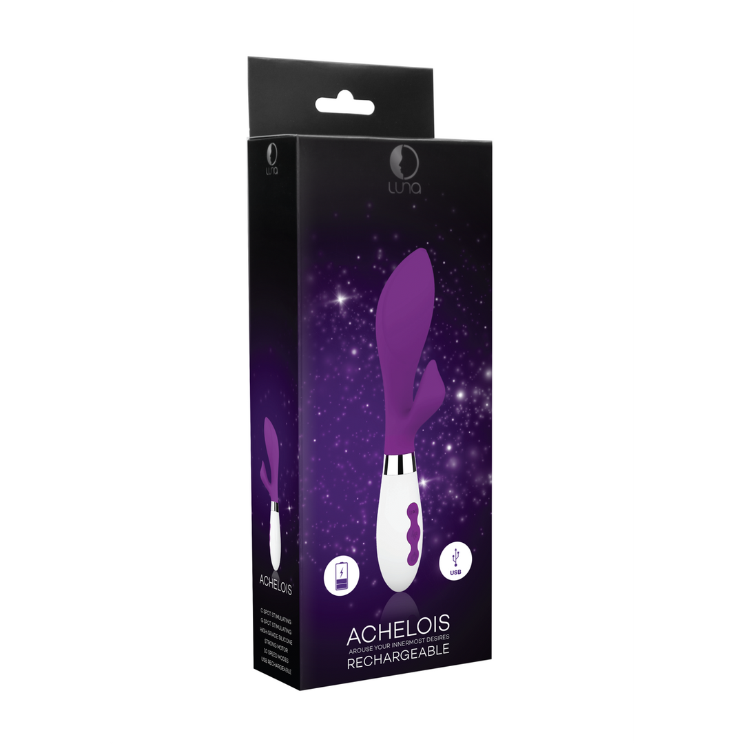 Achelois – Oplaadbare Clitorisstimulator en Vibrator – Paars