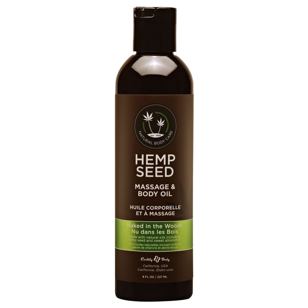 Naked in the Woods Massageolie – 8 fl oz / 236 ml