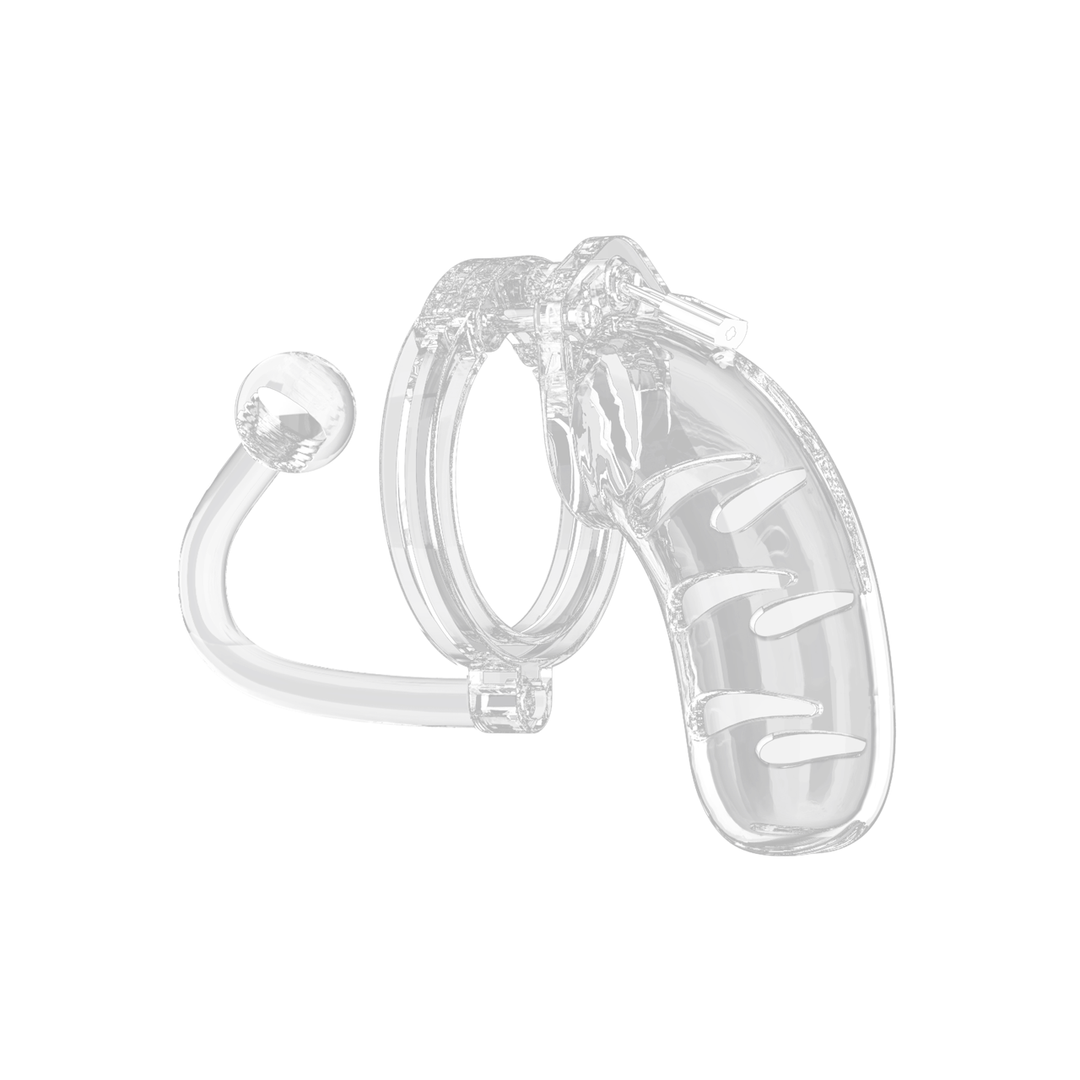 Model 11 Chastity Cock Cage met Plug – 4.5 / 11,5 cm