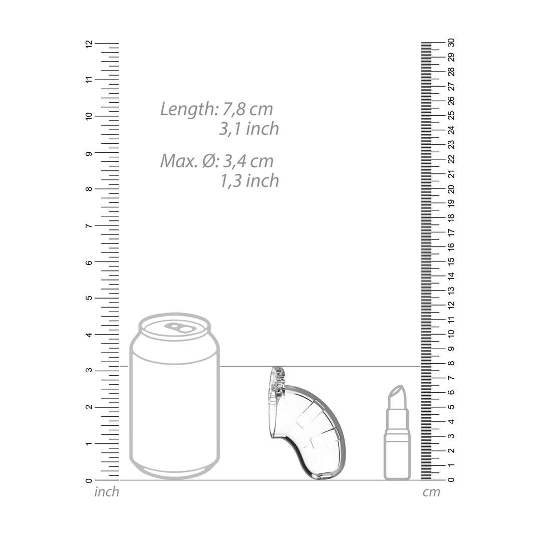 Model 13 Chastity Cock Cage – 2,5 / 6,5 cm