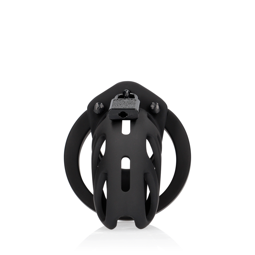 Model 24 – Chastity Cage – 3.5” / 9 cm – Zwart