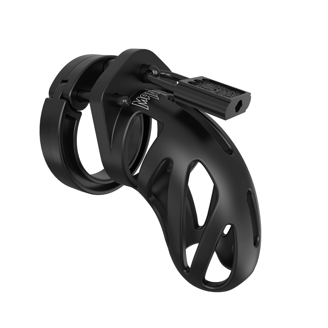Model 24 – Chastity Cage – 3.5” / 9 cm – Zwart