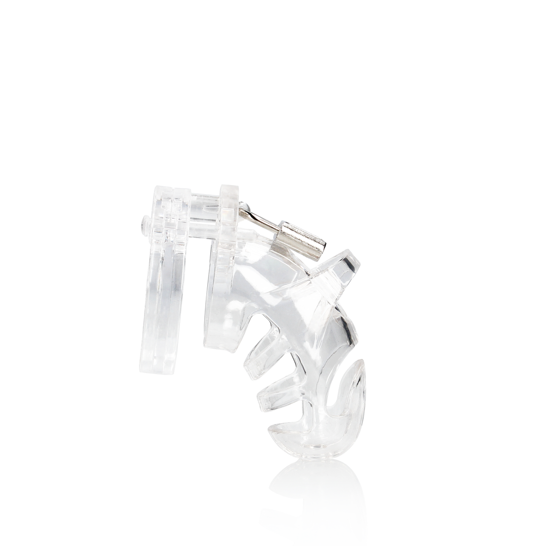 Model 25 – Chastity Cage – 3.5” / 9 cm – Transparant