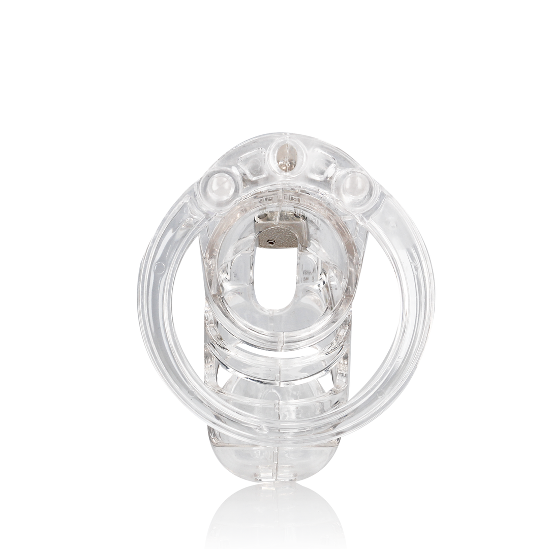 Model 25 – Chastity Cage – 3.5” / 9 cm – Transparant