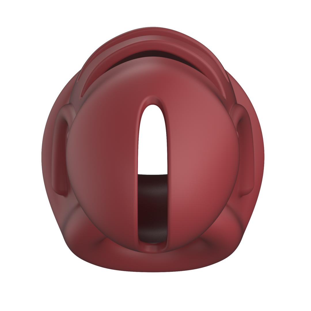 Model 28 – Ultra Soft Silicone Chastity Cage – Rood