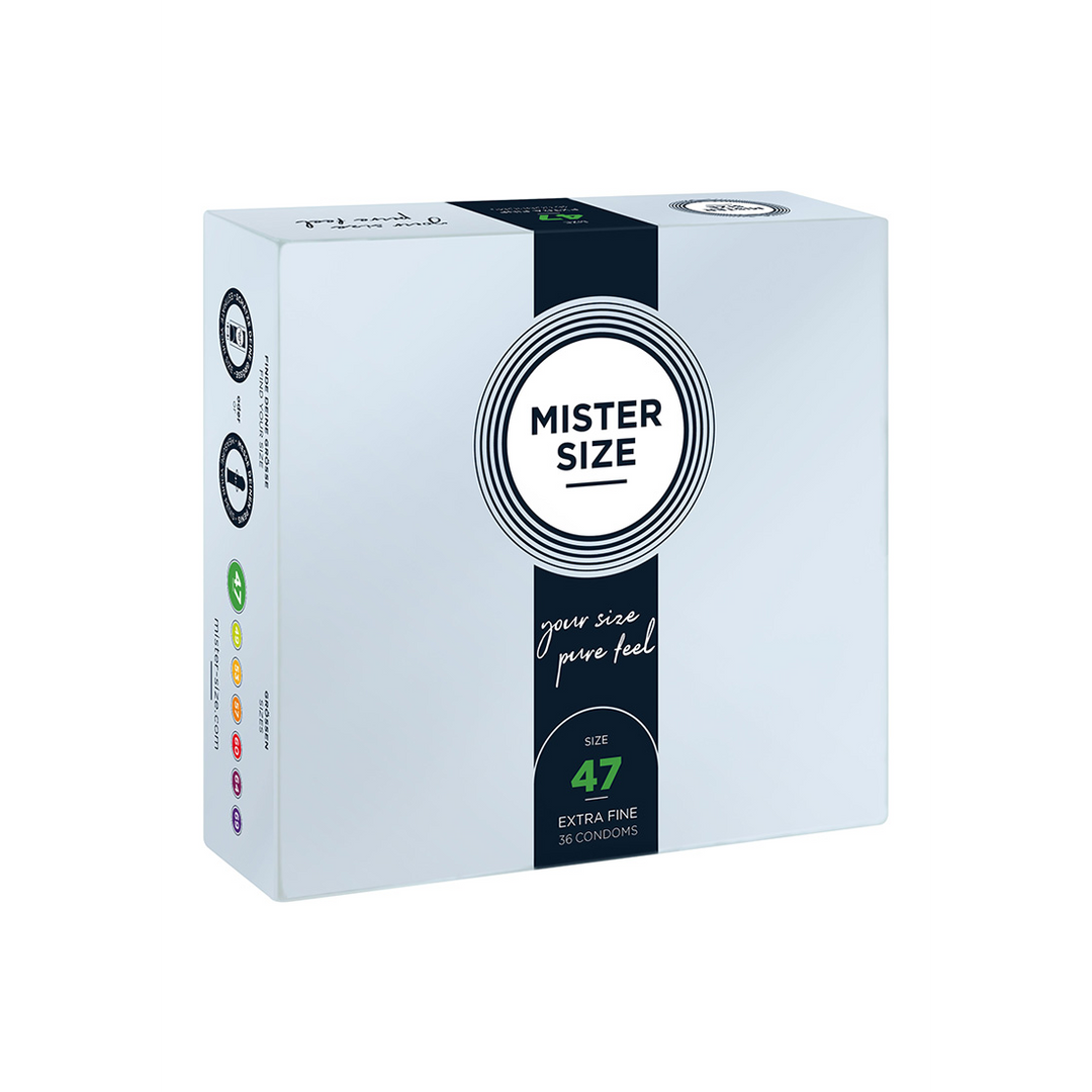 Pure Feel – Condoms 47 mm – 36 Verpakking