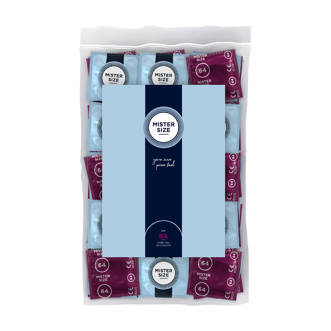 Pure Feel – Condooms 64 mm – 100 Pack