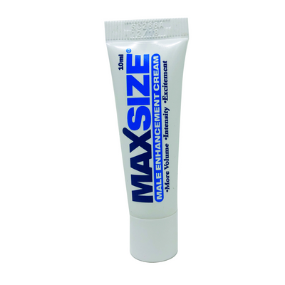 MAX Size - Male Enhancement Creme - 0.3 fl oz / 10 ml