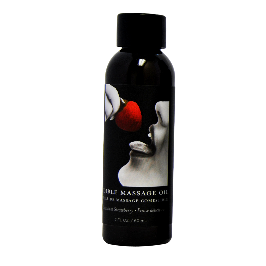 Aardbei Eetbare Massageolie – 2 fl oz / 60 ml