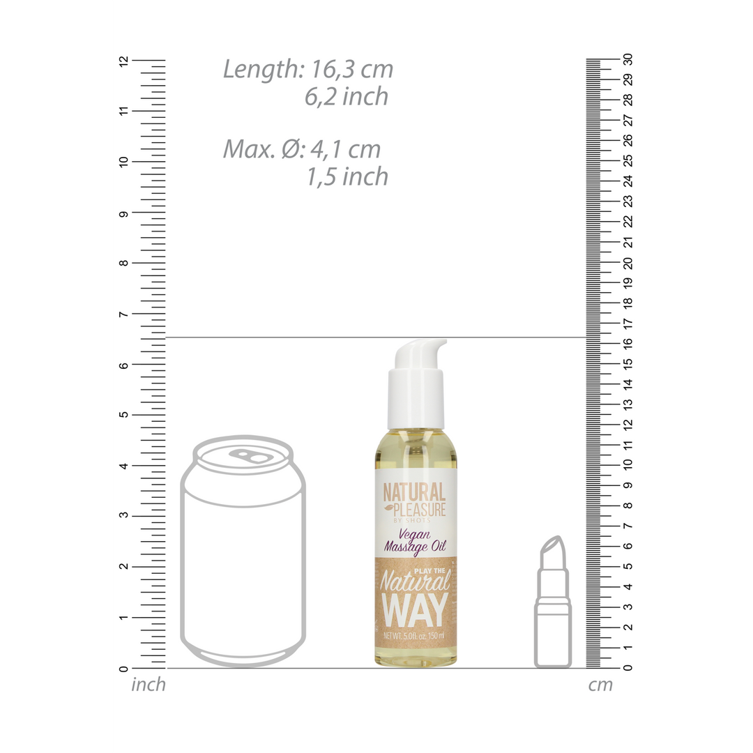 Vegan Massage Olie – 5 fl oz / 150 ml