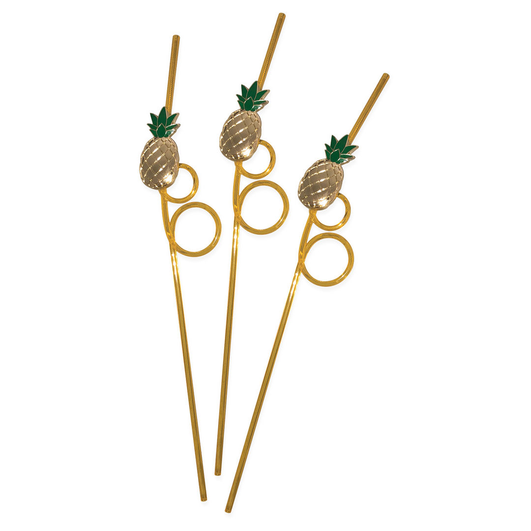 Tropische Drinkriet – Ananas