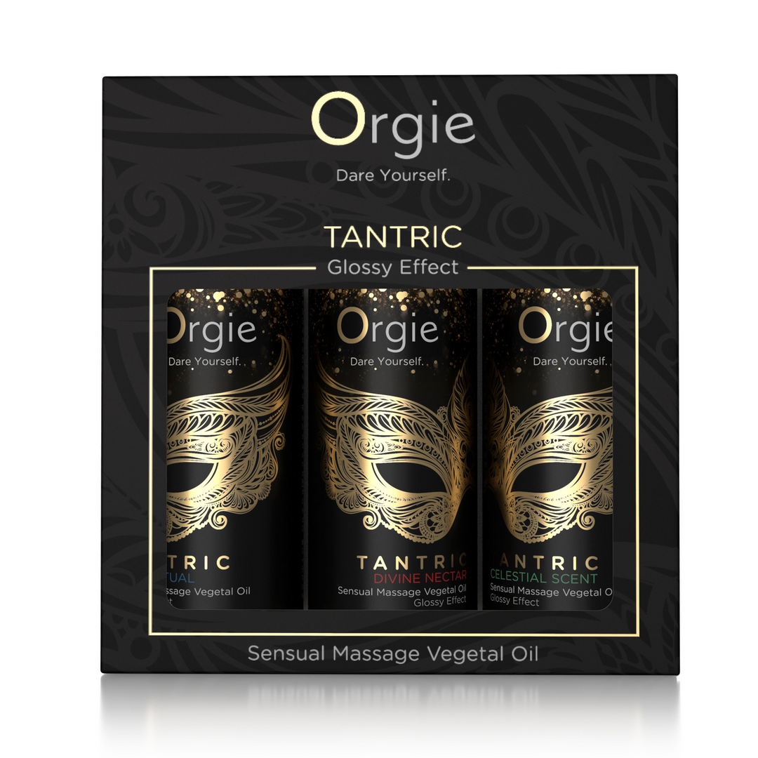 Tantric – Sensuele Massageolie Set – Mini Formaat