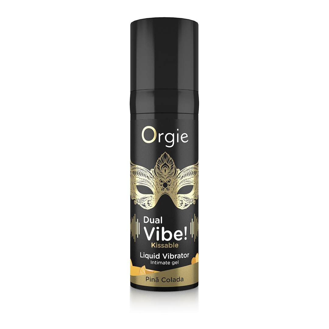 Dual Vibe! Kissable Liquid Vibrator – Pina Colada – 0,5 fl oz / 15 ml