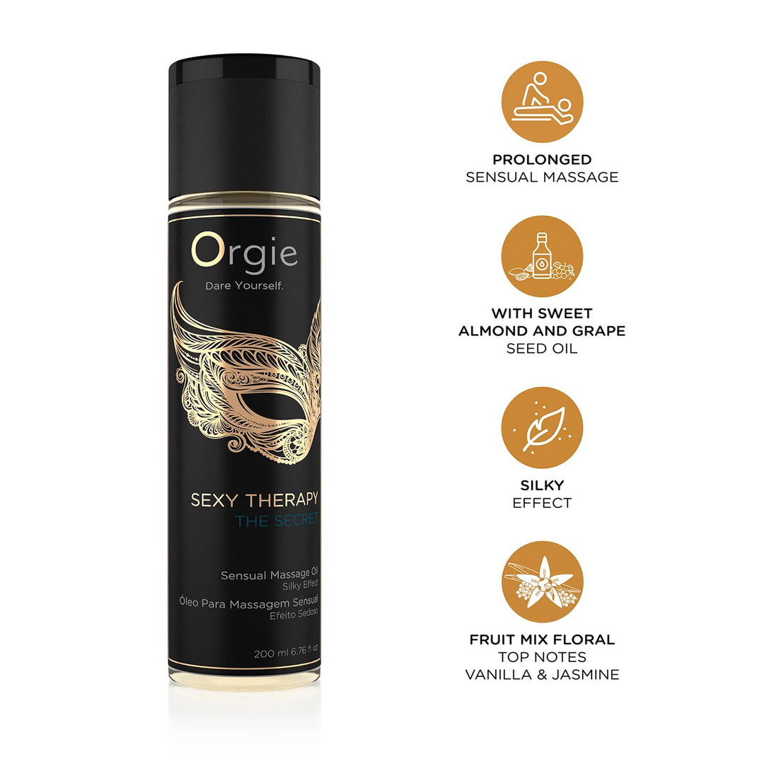 Sexy Therapy The Secret – Massage Olie – 7 fl oz / 200 ml