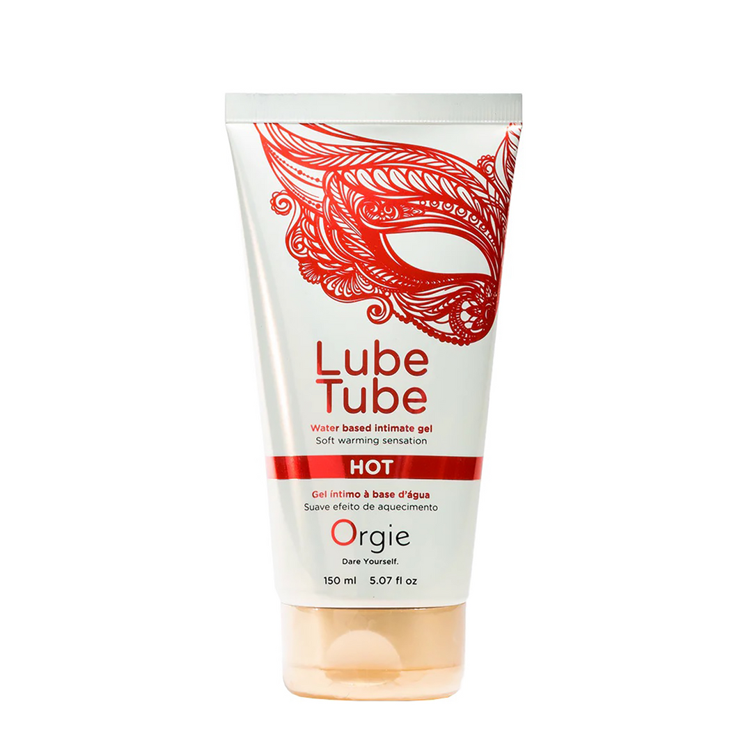 Lube Tube Hot – Waterbased Lubricant met een Warming Effect – 5 fl oz / 150 ml
