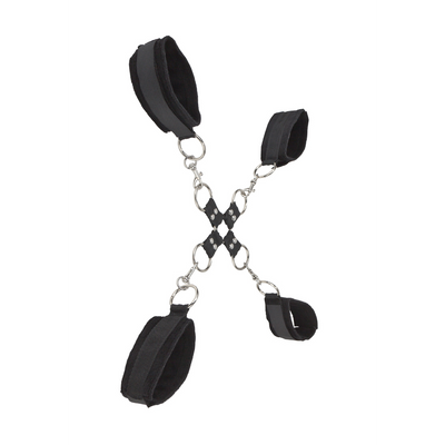 Hand- en enkelboeien met klittenband Hand- en enkelboeien met klittenband