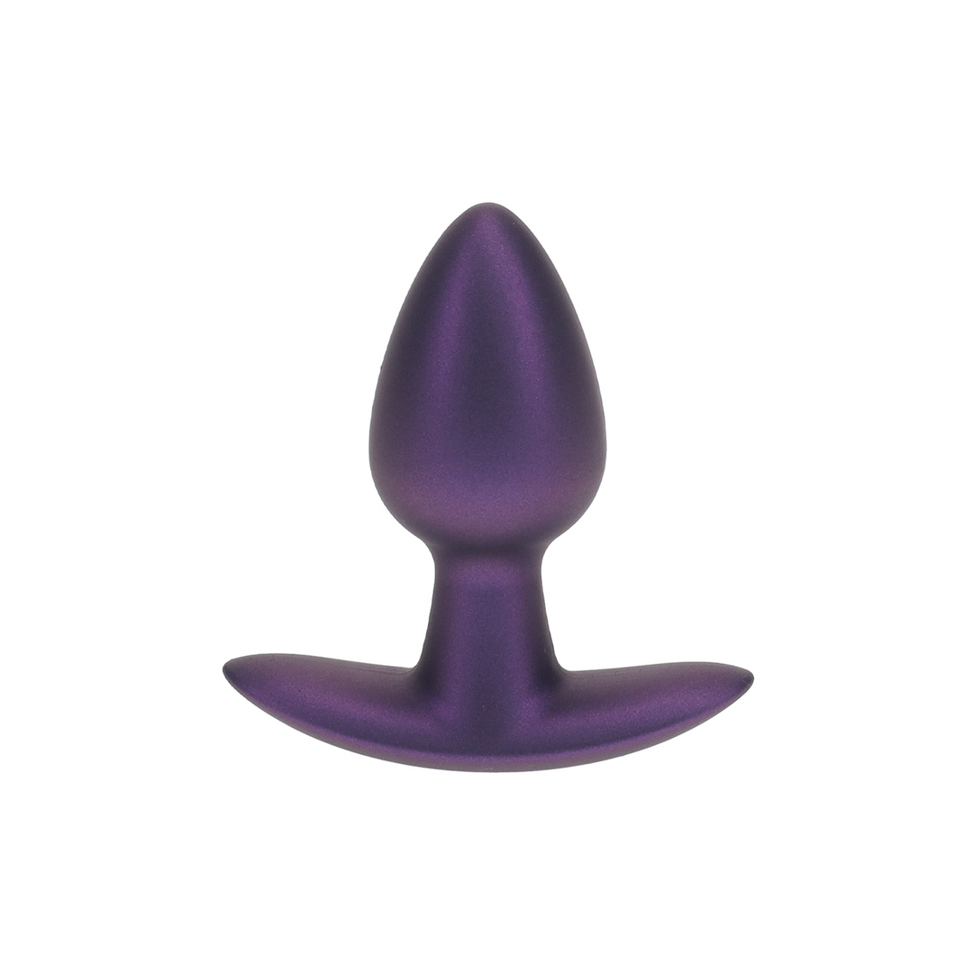 Zachte Silicone Anale Plug – Klein – 6,5 cm – Metallic Paars