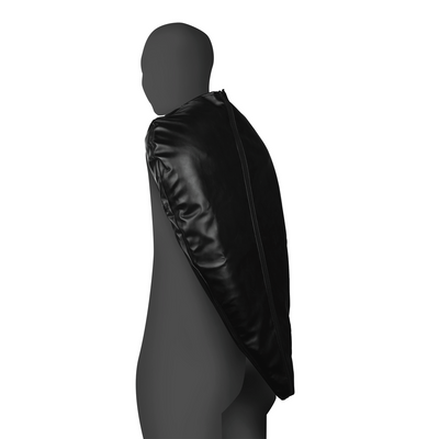 Zip-Up Volledige Arm en Schouder Mouw Beperking - Zwart Zip-Up Volledige Arm en Schouder Mouw Beperking - Zwart