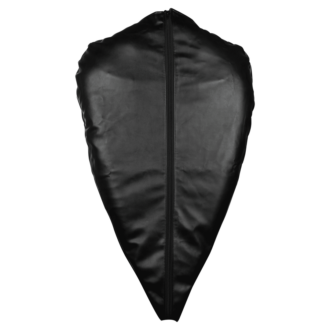 Zip-Up Volledige Arm en Schouder Mouw Beperking – Zwart