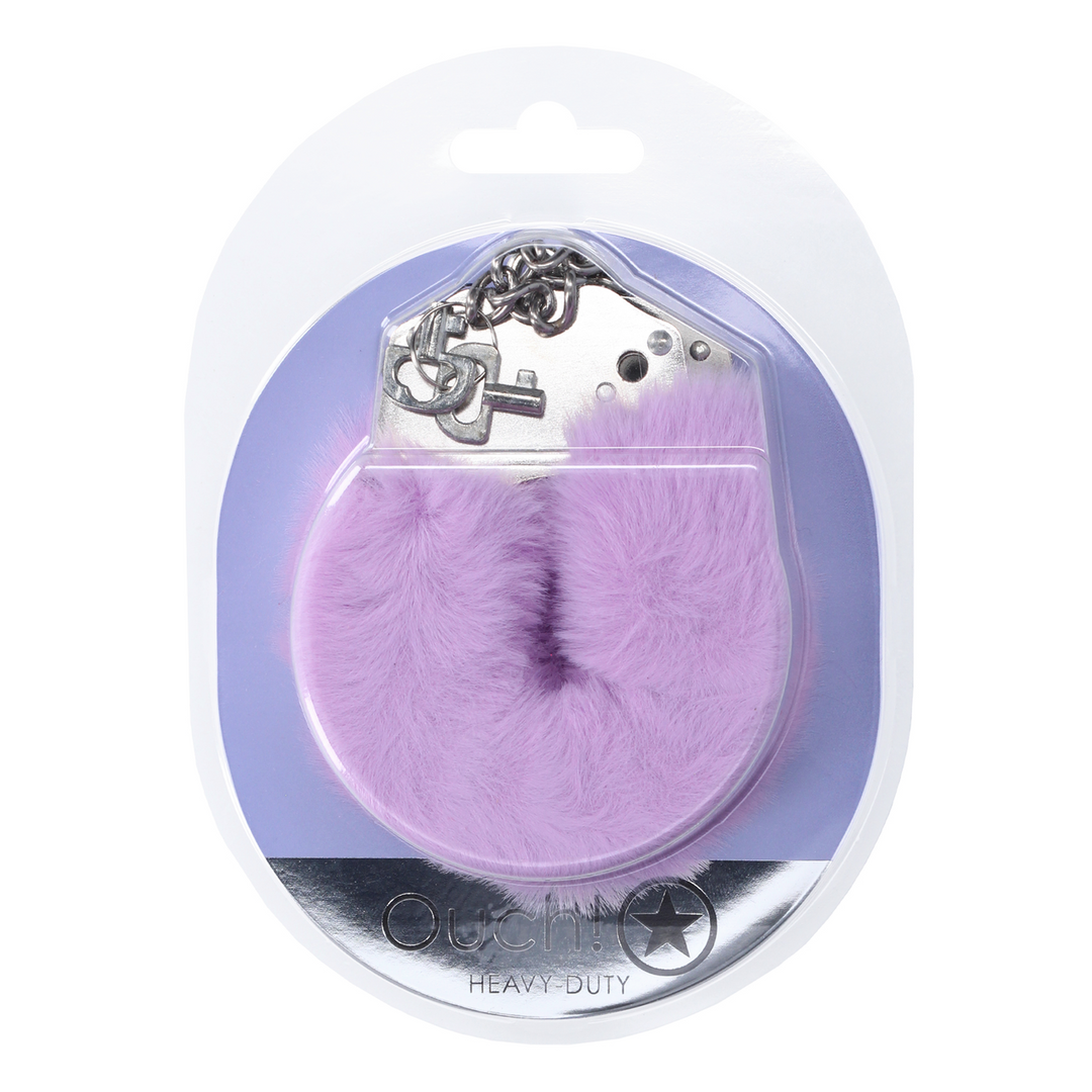 Zware Fluffy Handboeien – Lavendel