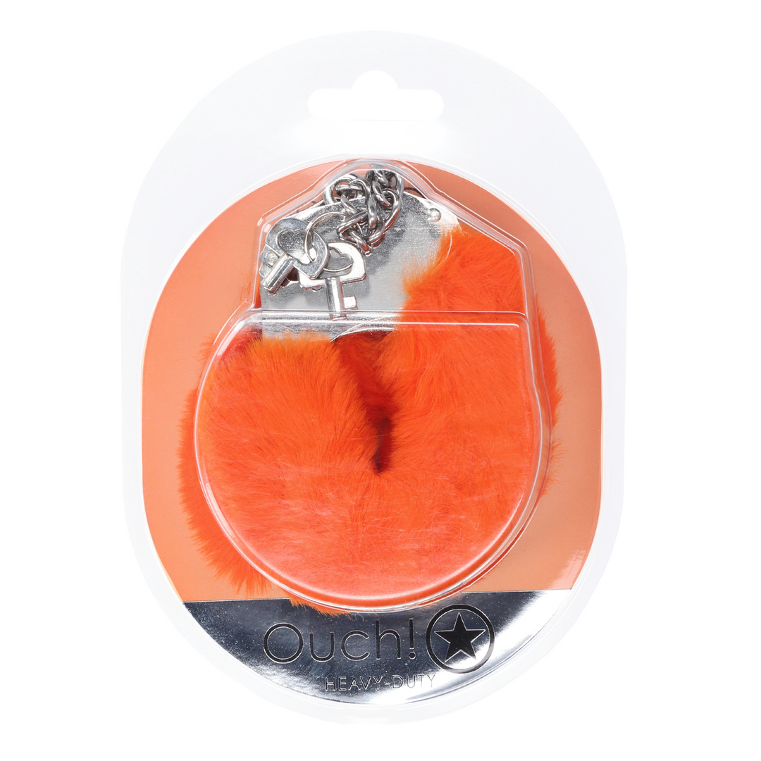 Zware Fluffy Handboeien – Oranje