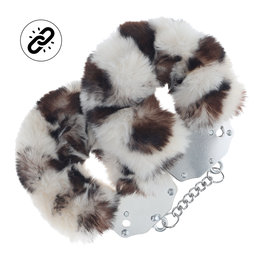 Zware Fluffy Handboeien – Sneeuwluipaard