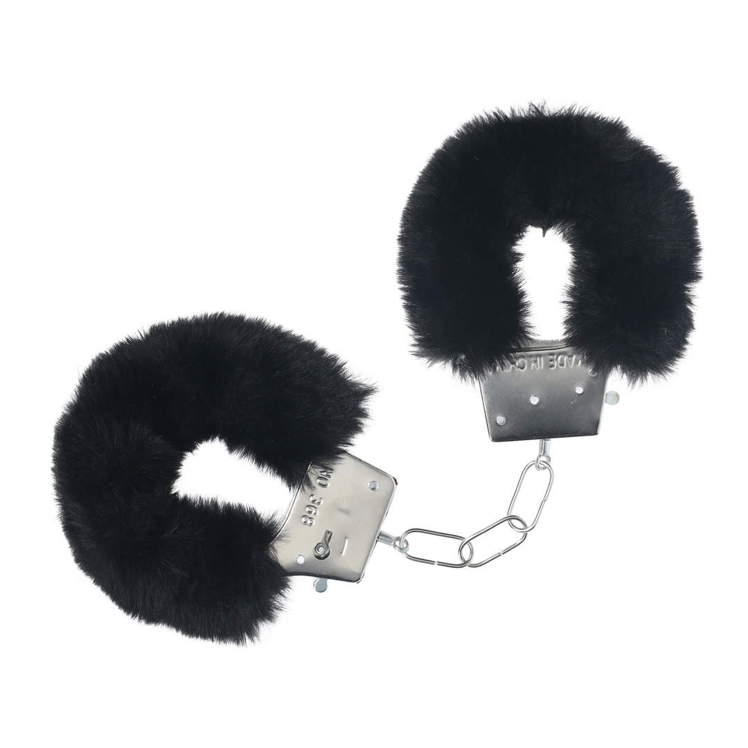 Classic Fluffy Handboeien – Zwart