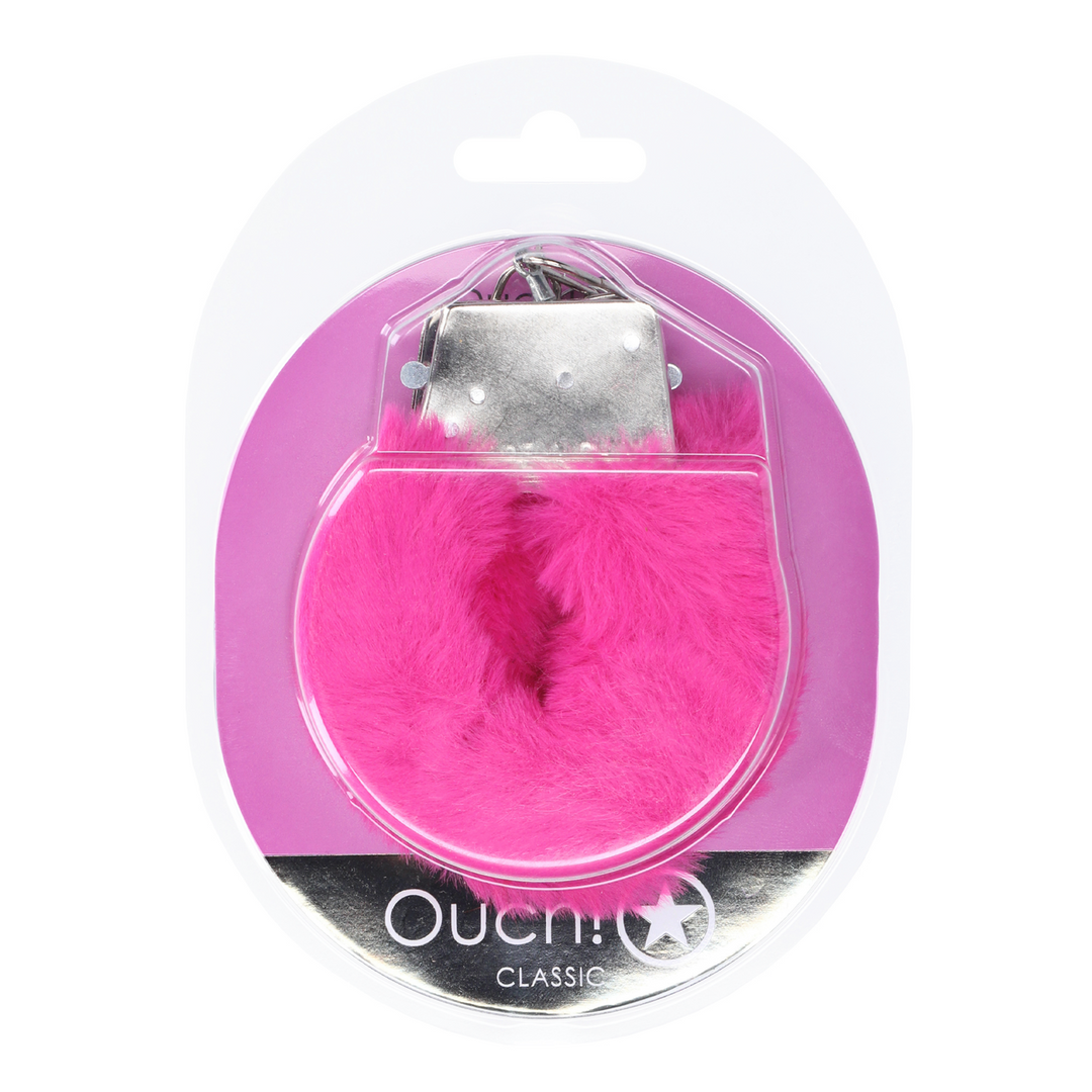 Classic Fluffy Handboeien – Roze