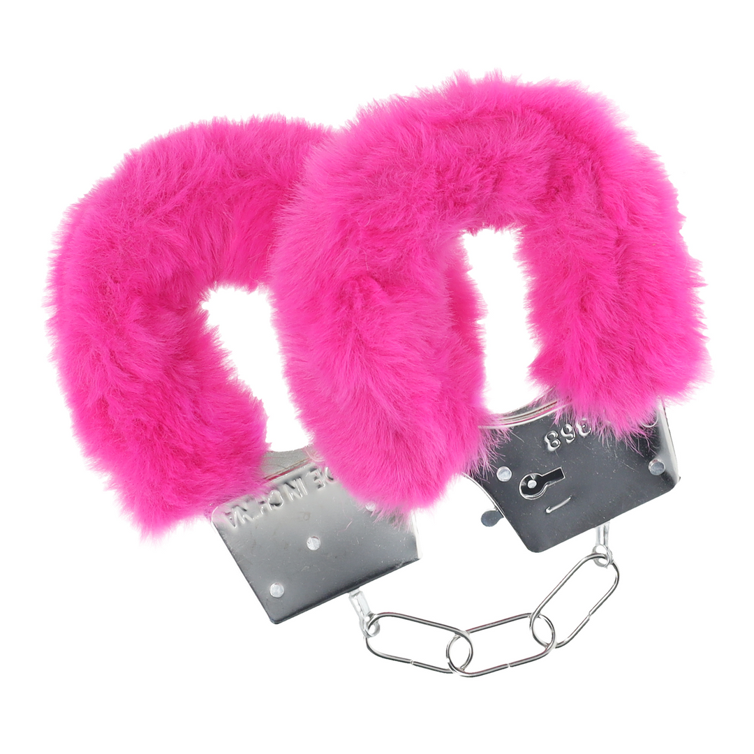Classic Fluffy Handboeien – Roze