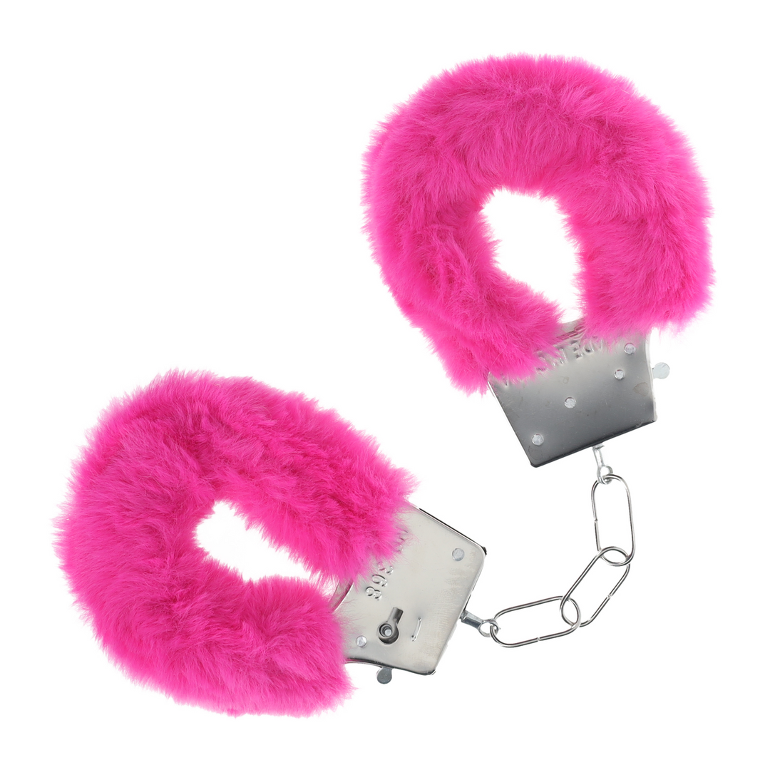 Classic Fluffy Handboeien – Roze