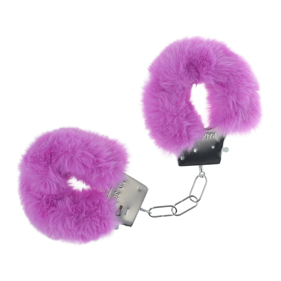 Classic Fluffy Handboeien – Paars