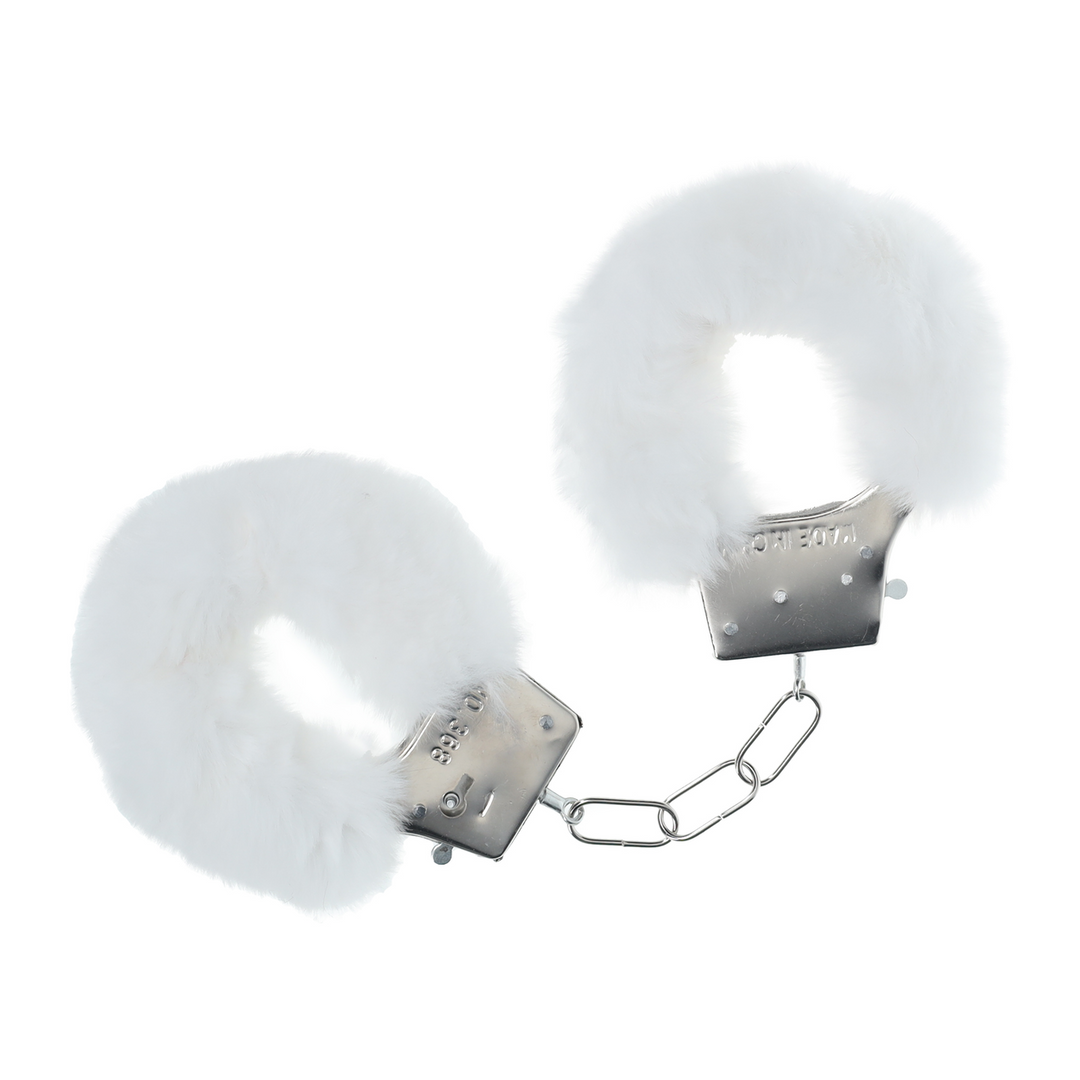 Classic Fluffy Handcuffs – Wit