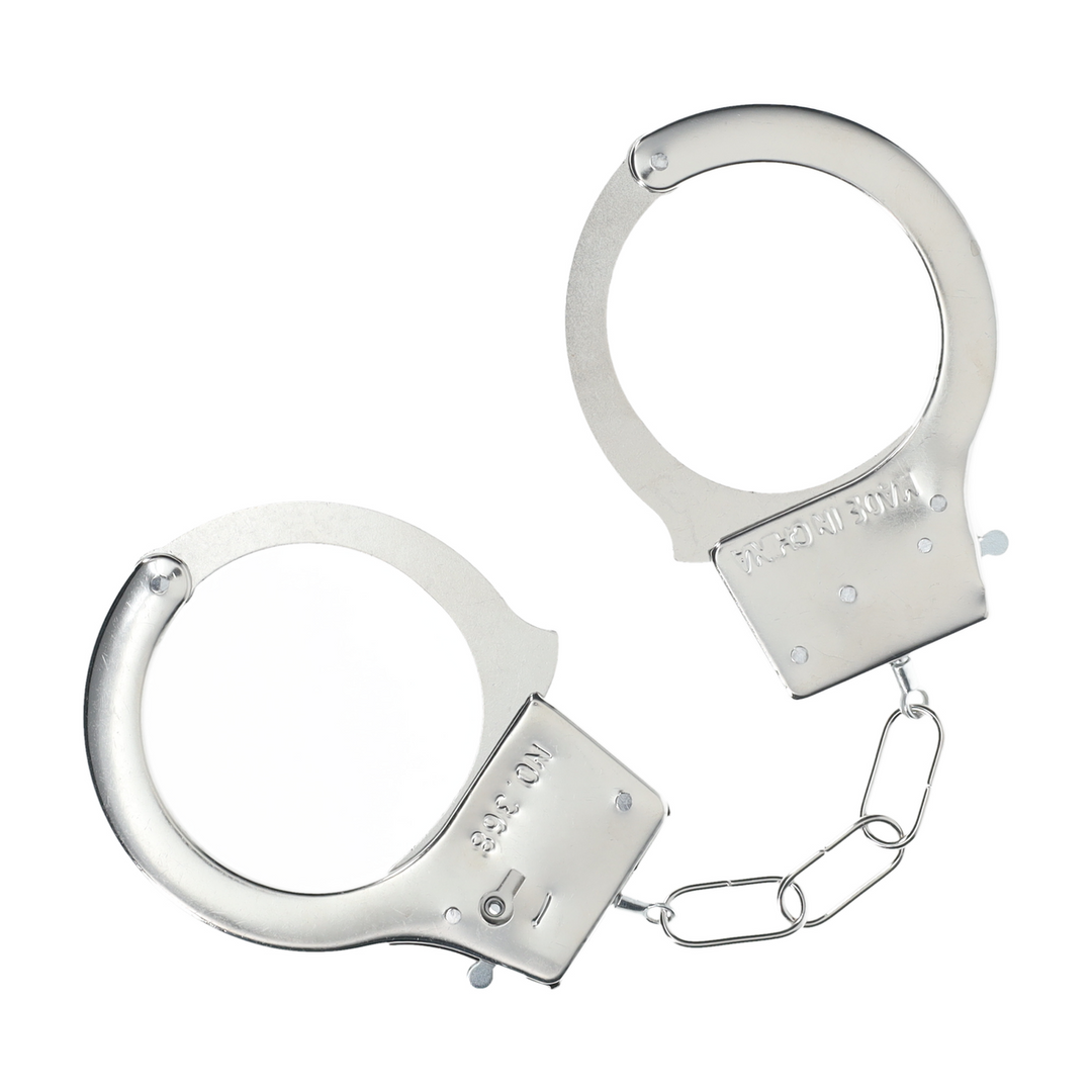 Classic metalen handboeien – Zilver