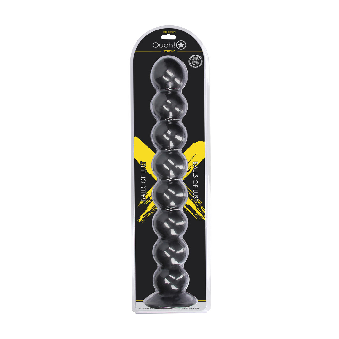 Balls of Lust – Anal Plug – 2046 gr / 55 cm – Black