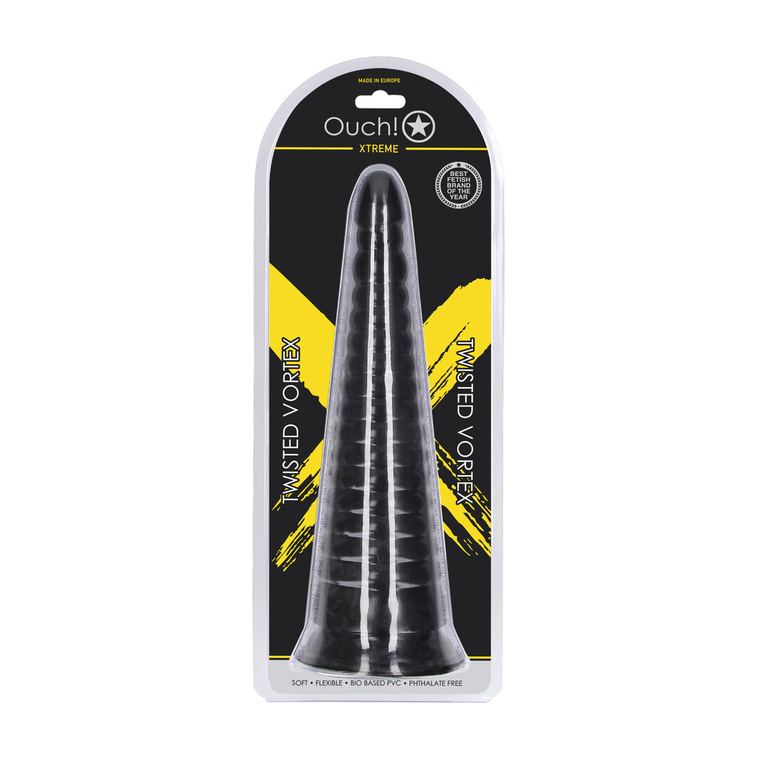 Twisted Vortex – Anal Plug – 1008 gr / 30 cm – Black