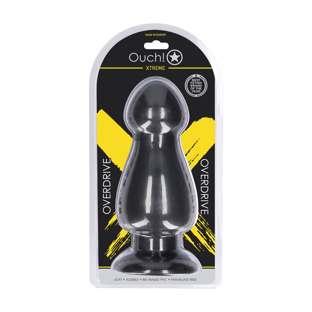 Overdrive – Anal Plug – 1265 gr / 23,5 cm – Black