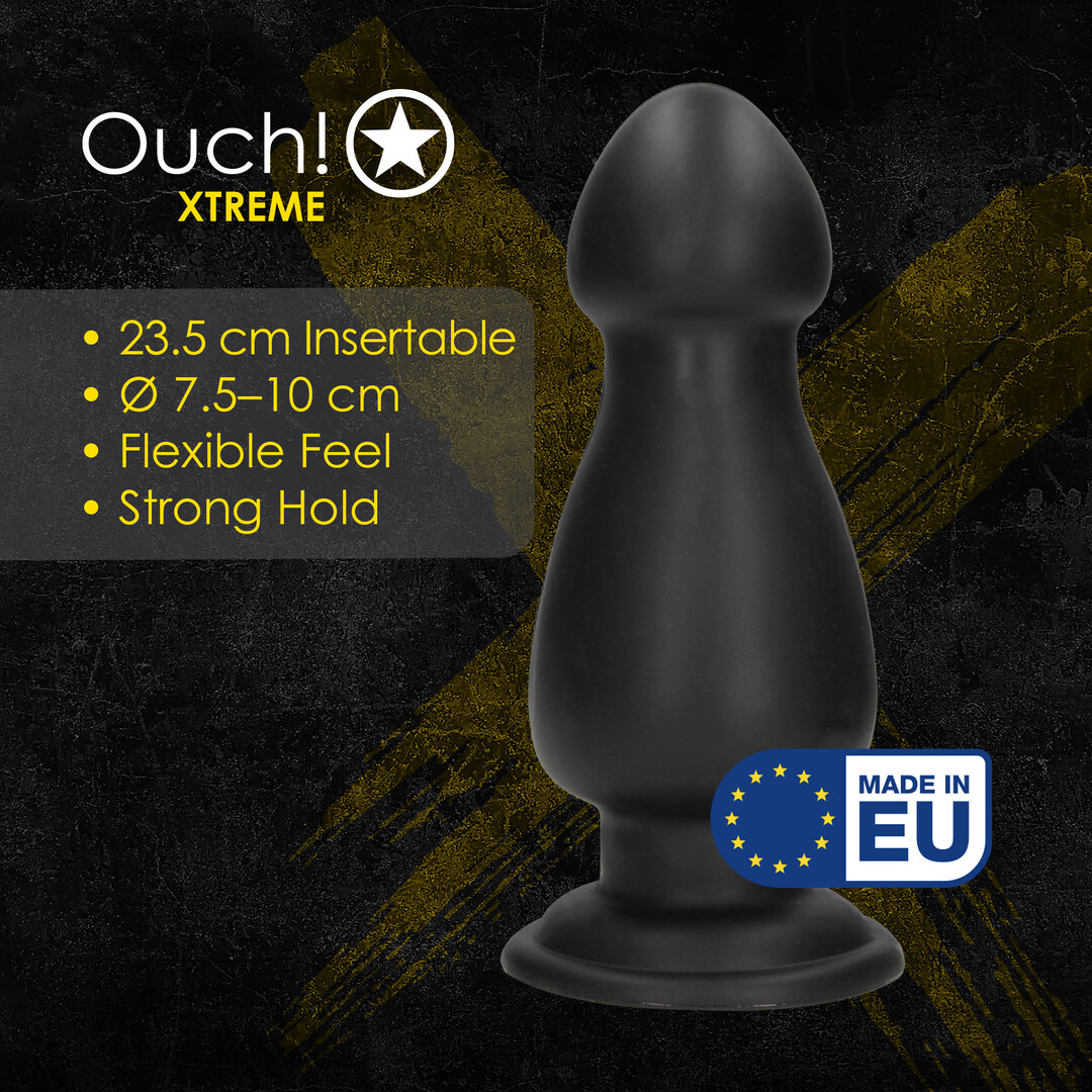 Overdrive – Anal Plug – 1265 gr / 23,5 cm – Black