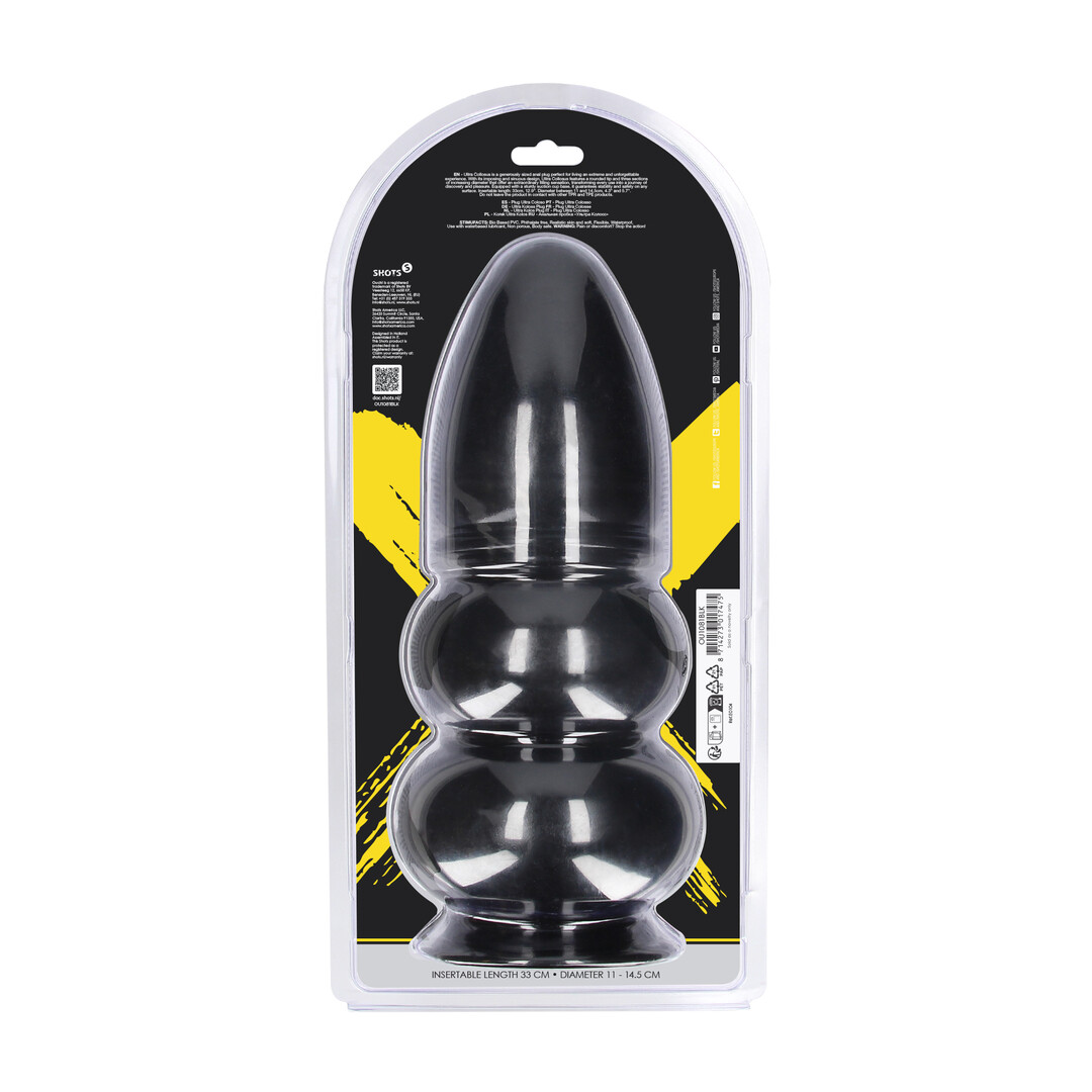 Ultra Collosus – Anal Plug – 3392 gr / 33 cm – Black