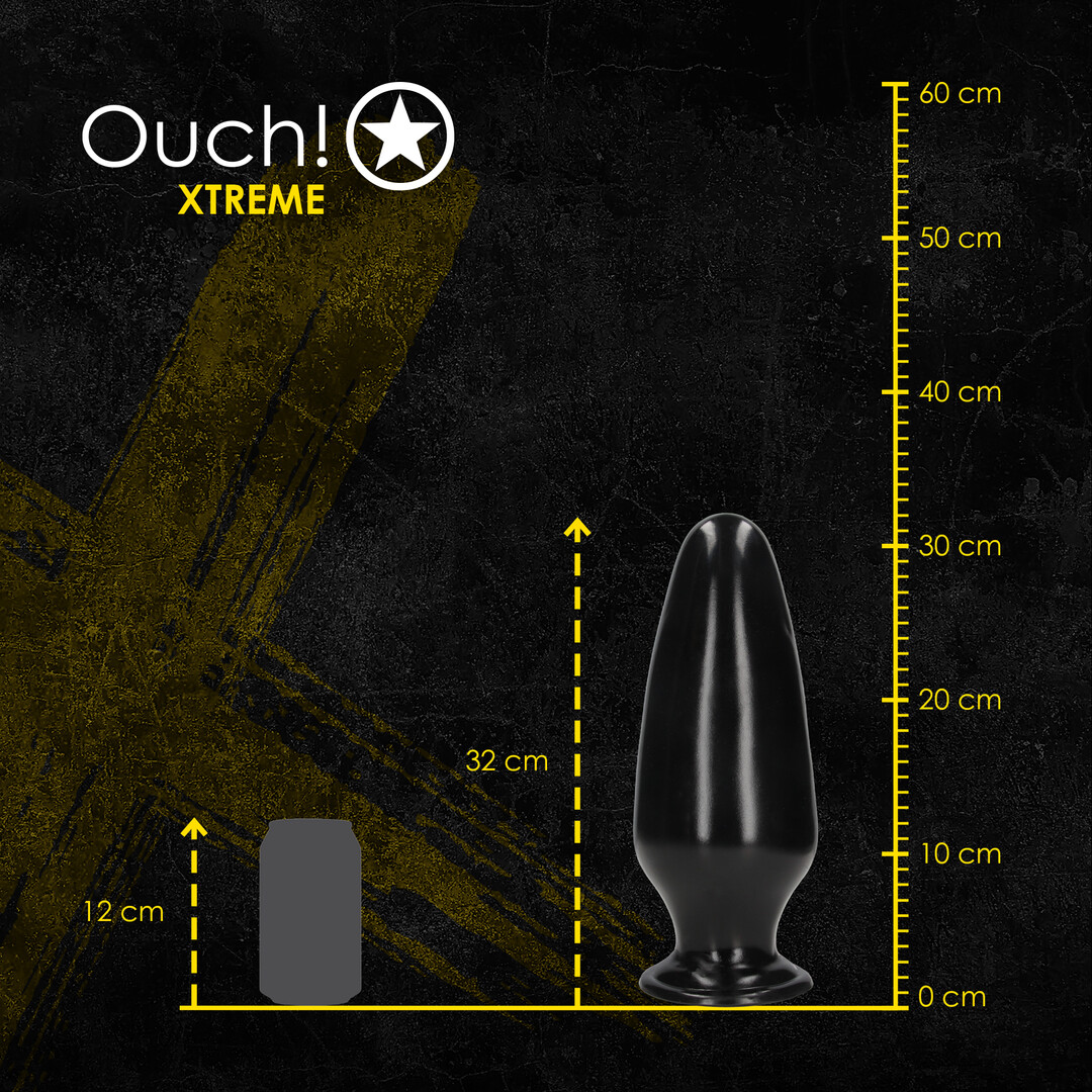 Mega X – Anal Plug – 2307 gr / 29 cm – Black