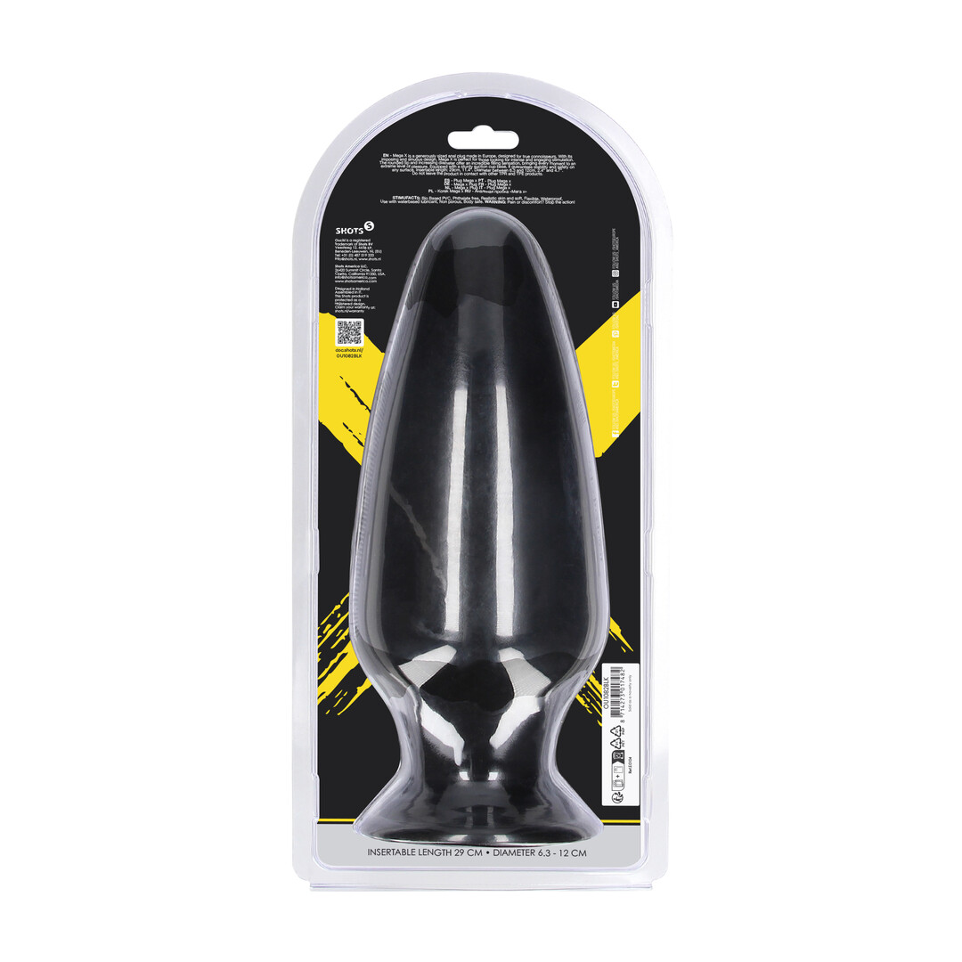 Mega X – Anal Plug – 2307 gr / 29 cm – Black