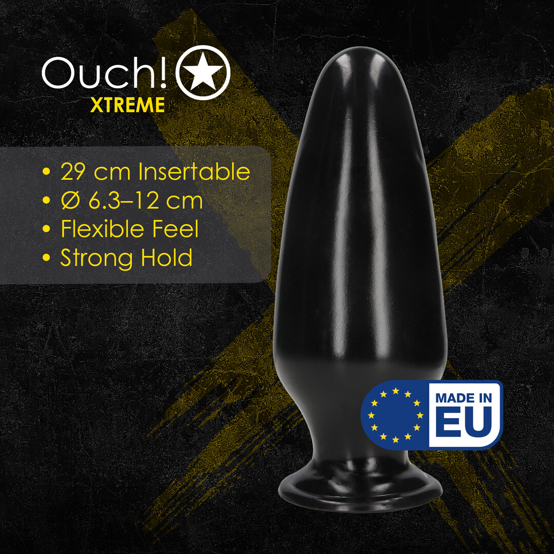 Mega X – Anal Plug – 2307 gr / 29 cm – Black