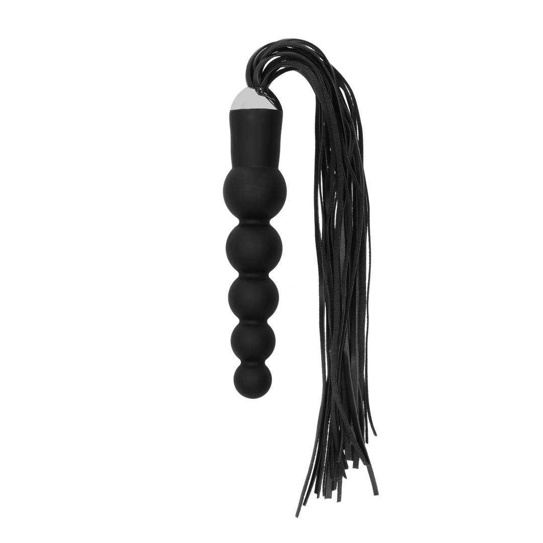 Zweep met Gebogen Silicone Dildo