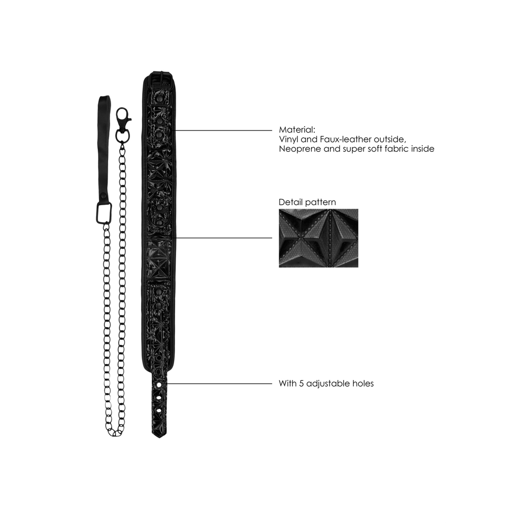 Halsband met Leash