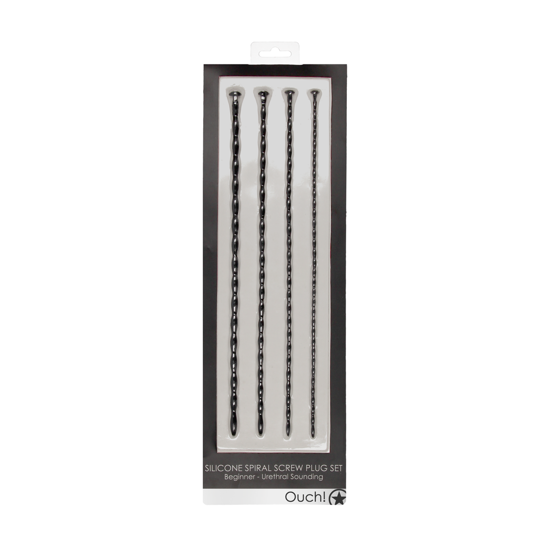 Siliconen Spiraalschroef Plug Set Beginners