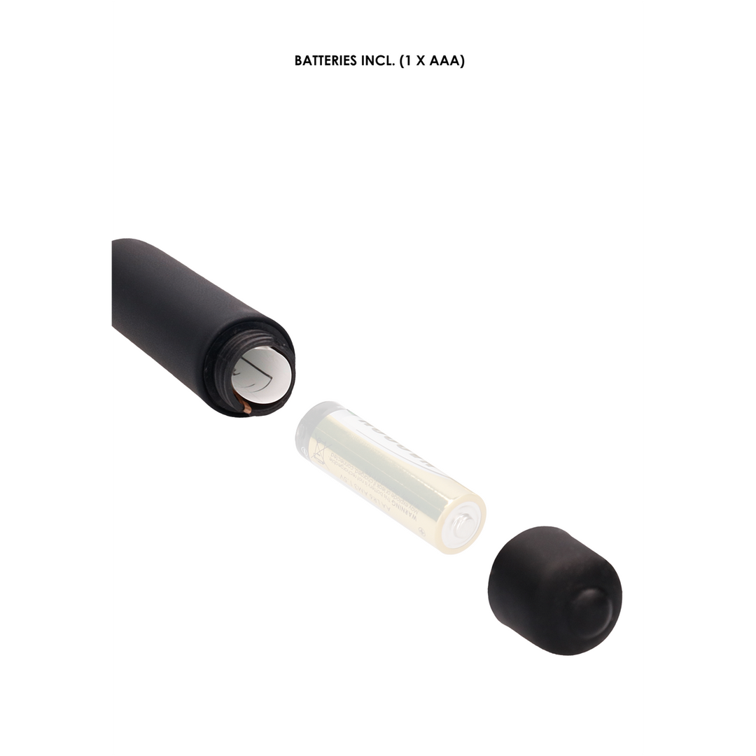 Silicone Vibrerende Bullet Plug Extra Lang