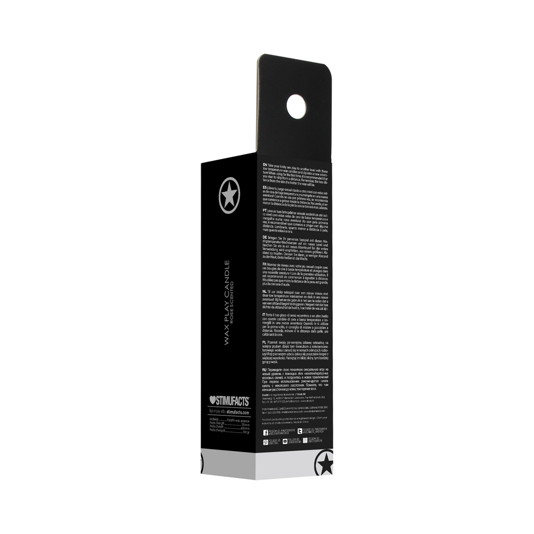 Wax Play Kaars – Rozengeur