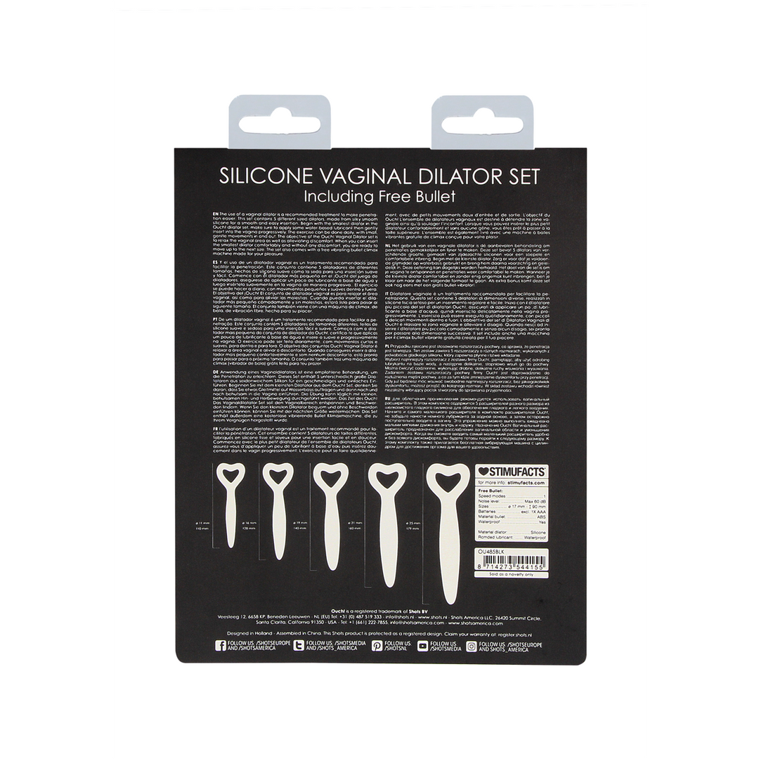 Siliconen Vaginale Dilatator Set